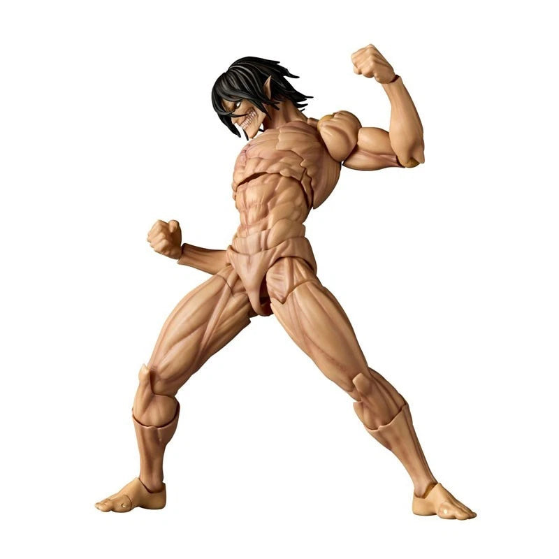 Kaiyodo Revoltech Amazing Yamaguchi Attack on Titan Eren Yeager Action Figure