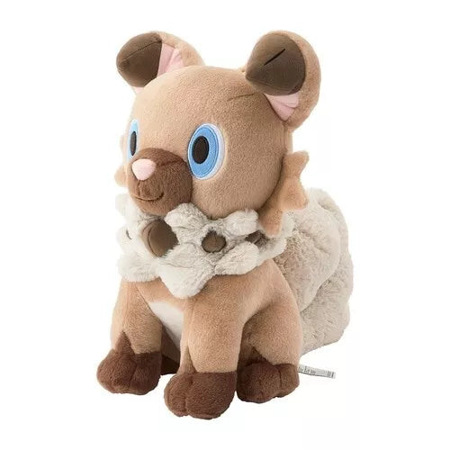 Pokemon Center Original Rockruff assis peluche poupée JAPON OFFICIEL