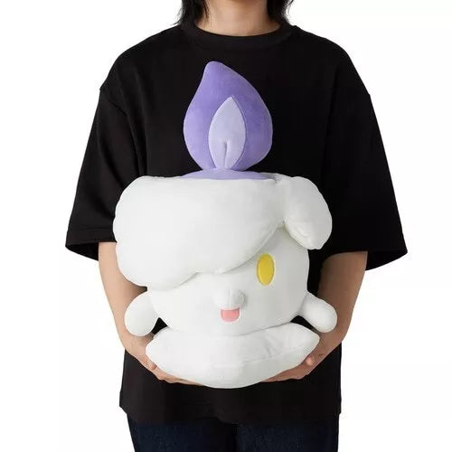 Pokemon Center Original Motchiritchi Litwick Plush Doll JAPAN OFFICIAL