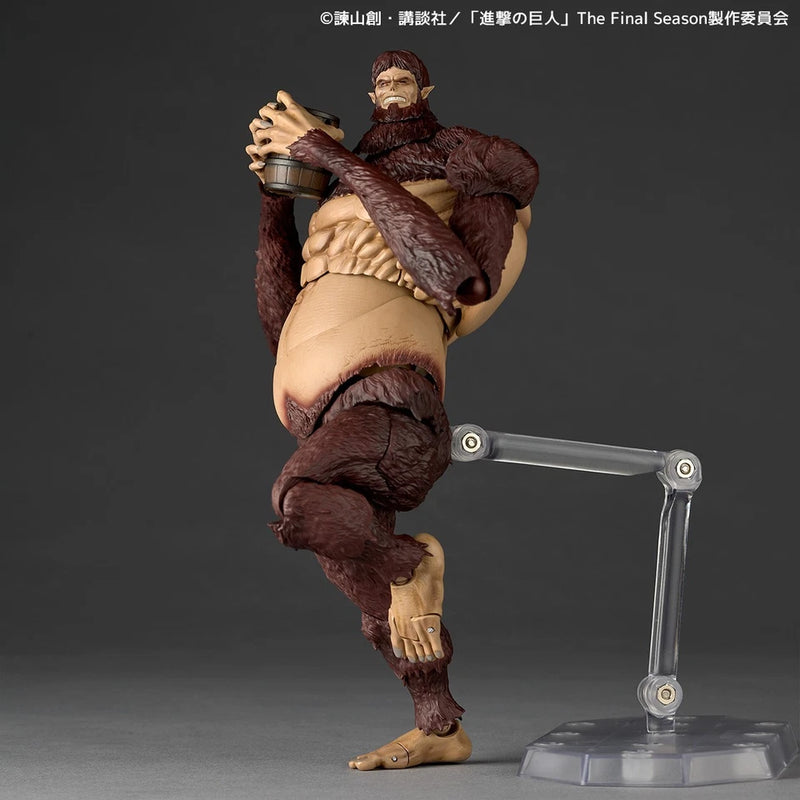 Kaiyodo Revoltech Amazing Yamaguchi Attack on Titan Beast Titan Action Figure