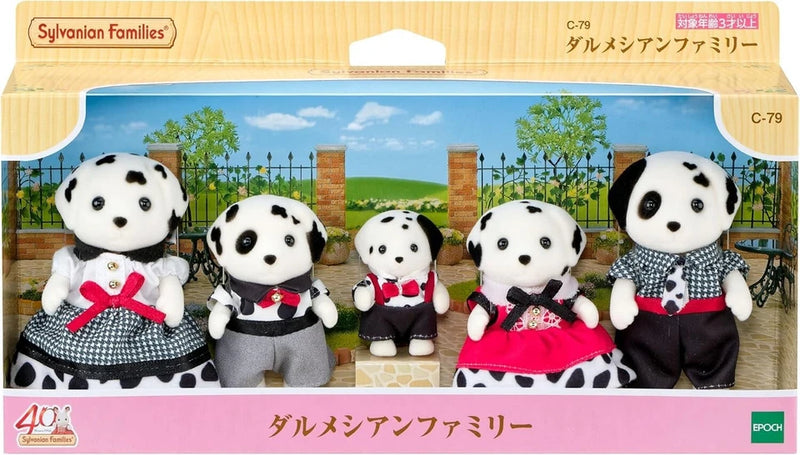 Epoch Sylvanian Families Dalmatian Family C-79 JAPAN OFFICIAL