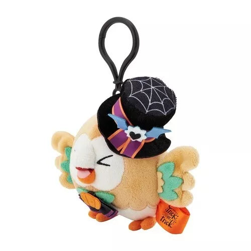 Pokemon Center original truco de Halloween o truco de peluche llavero Rowlet Japan