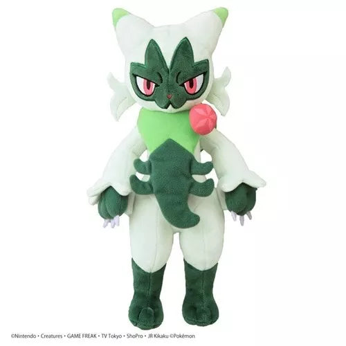 Pokemon Floragato Plush Doll Japan Oficial