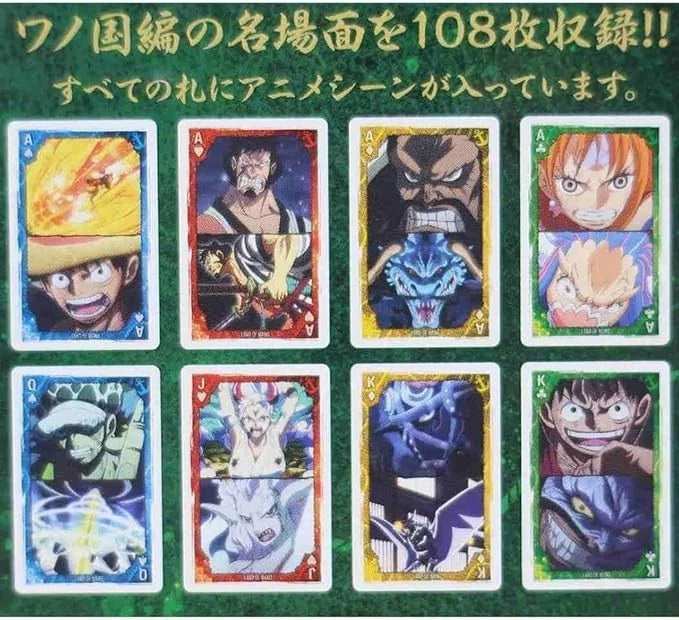 One Piece Tons of Scene Wano Country Arc Playing Cards JAPAN OFFICIAL