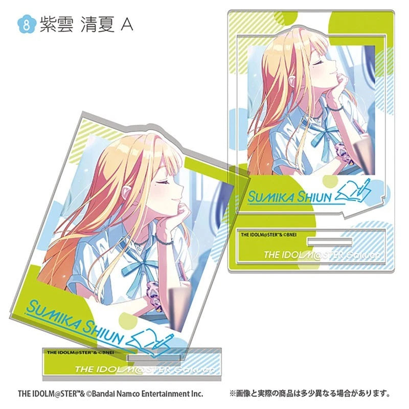Gakuen iDOLM@STER Photo Style Acrylic Stand 2 15Pack Box Candy Toy JAPAN