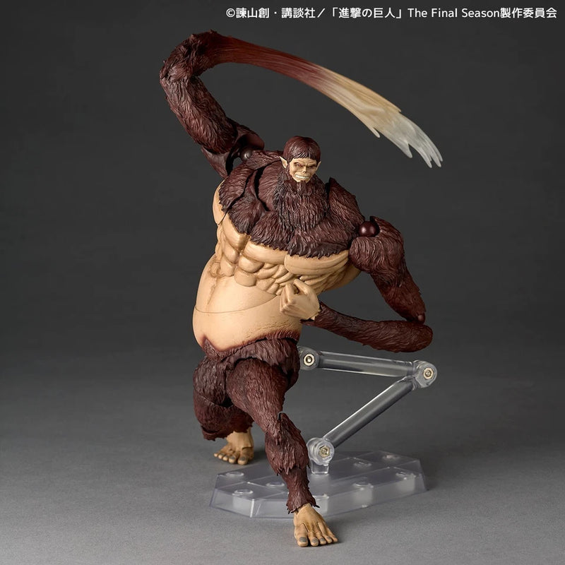Kaiyodo Revoltech Amazing Yamaguchi Attack on Titan Beast Titan Action Figure