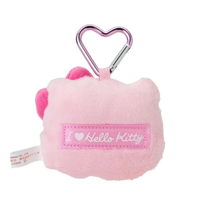 Sanrio Hello Kitty Face Shaped Mascot Holder Kao I Love Hello Kitty Pink Plush