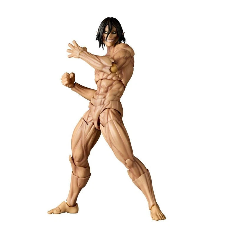 Kaiyodo Revoltech Amazing Yamaguchi Attack on Titan Eren Yeager Action Figure