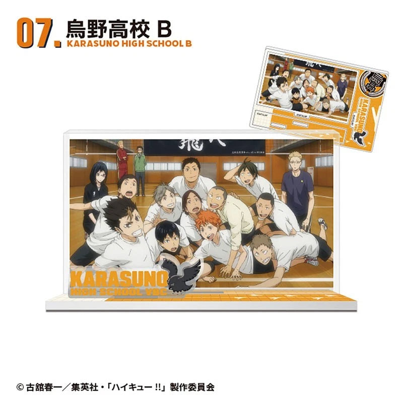 Haikyuu!! Memorial Acrylic Stand 10Pack Box Candy Toy JAPAN OFFICIAL