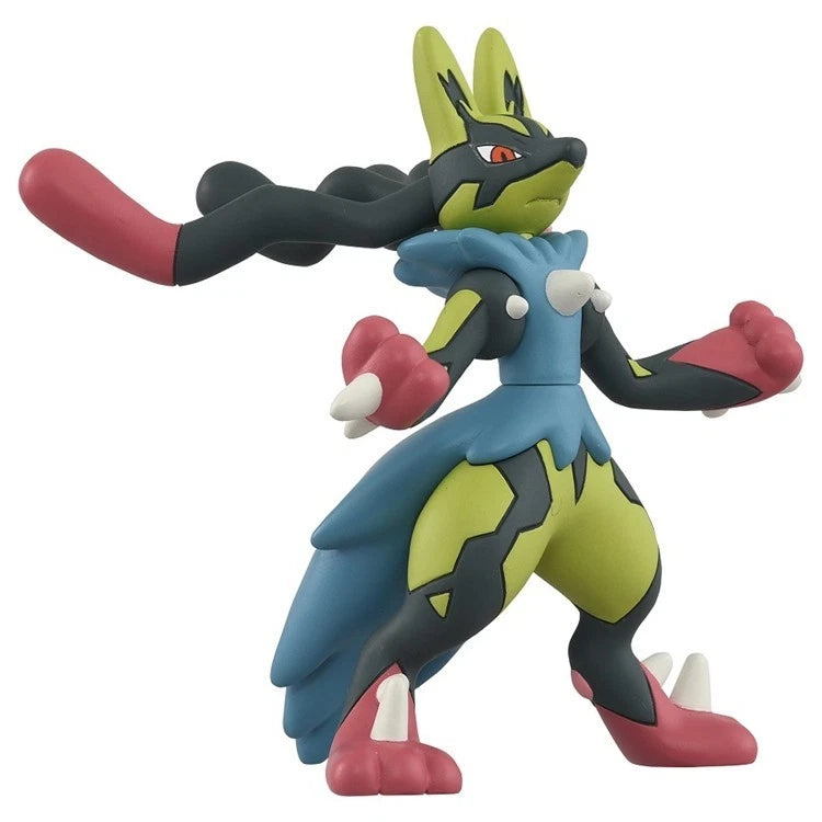 Pokemon Moncolle Mega Lucario Shiny Ver. Figure JAPAN OFFICIAL