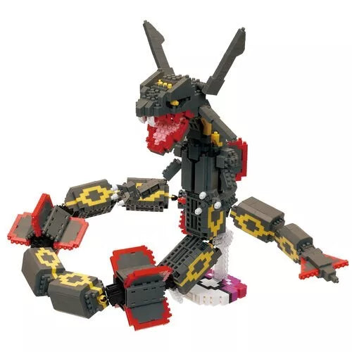 Pokemon Nanoblock Shiny Rayquaza Extreme DX JAPAN OFFICIAL