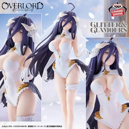 Banpresto Glitter & Glamours Overlord Albedo Wedding Ver. Figure JAPAN OFFICIAL