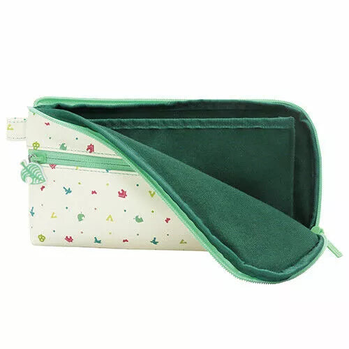 NEW HORI NSW-239 Gathered Animal Crossing Hand Pouch for Nintendo Switch JAPAN