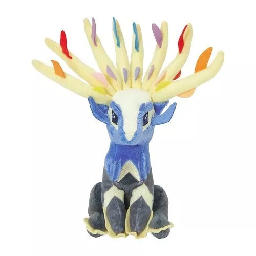 Pokemon Center original Pokemon Fit Xerneas Plush Doll Japan Oficial