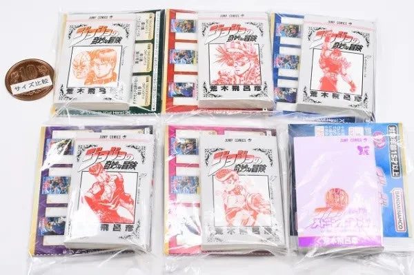BANDAI Mame Gasha Book Jojo's Bizarre Adventure Complete Set Capsule Toy JAPAN
