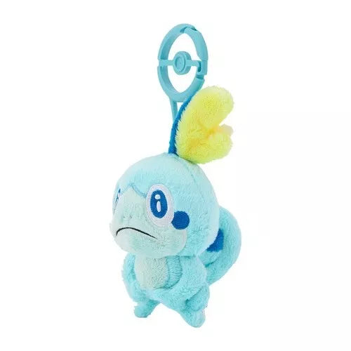 Pokemon Center Muñeco de Peluche Original con Mosquetón Sobble OFICIAL DE JAPÓN