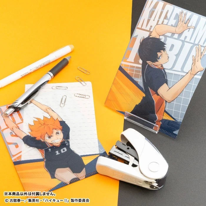 Haikyuu!! Mini Clear File Gum 20Pack Box Candy Toy JAPAN OFFICIAL