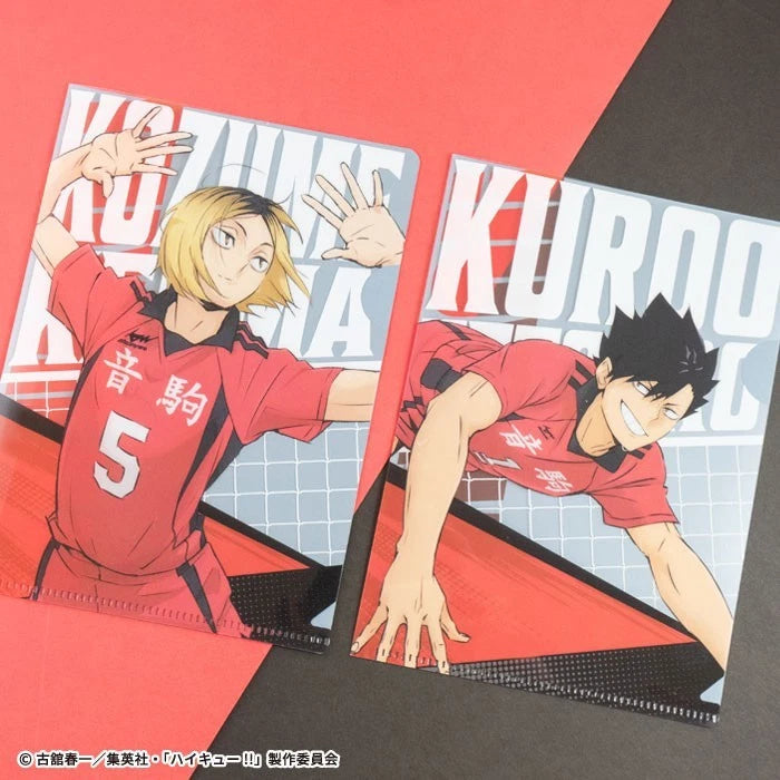 Haikyuu!! Mini Clear File Gum 20Pack Box Candy Toy JAPAN OFFICIAL
