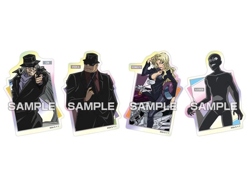Detective Conan Chara Cut Sticker Gum 16Pack Box Candy Toy JAPAN OFFICIAL