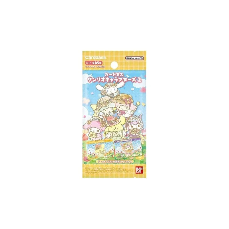 BANDAI Carddass Sanrio Characters Vol.2 Booster Pack Box TCG JAPAN OFFICIAL