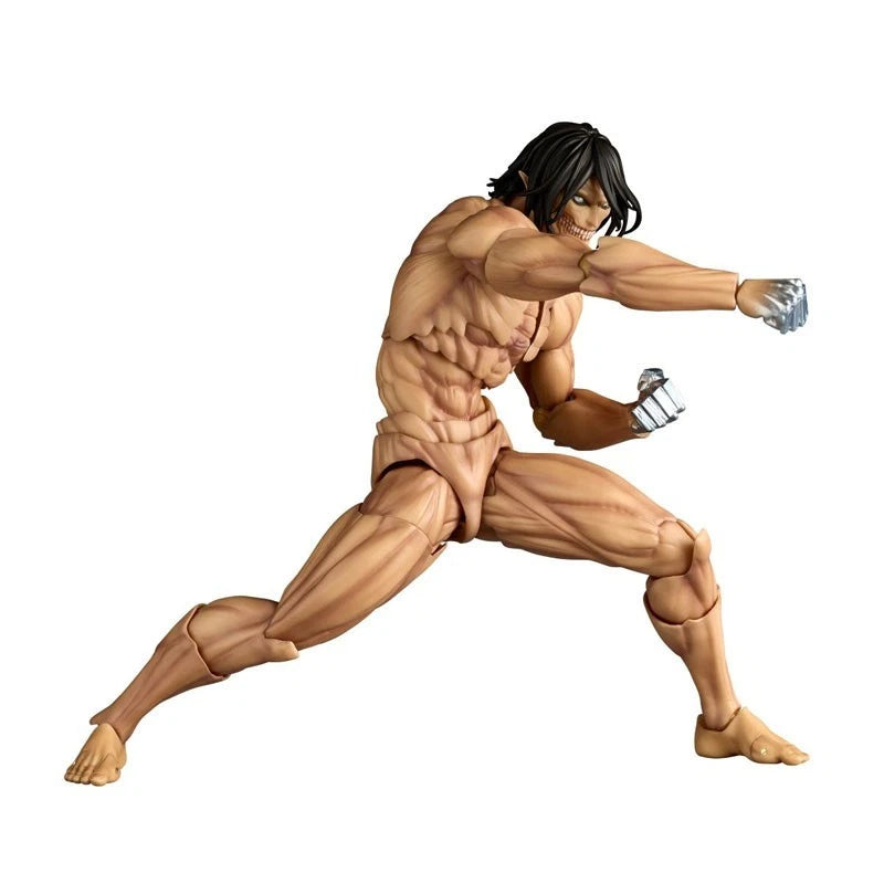 Kaiyodo Revoltech Amazing Yamaguchi Attack on Titan Eren Yeager Action Figure