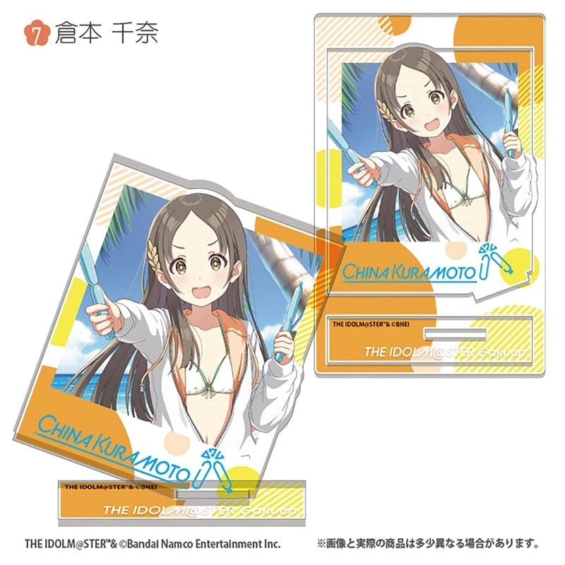 Gakuen iDOLM@STER Photo Style Acrylic Stand 2 15Pack Box Candy Toy JAPAN