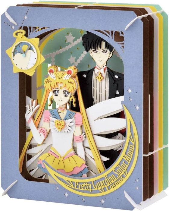 ENSKY Paper Theater Sailor Moon Cosmos Eternal Sailor Moon & Tuxedo Ma —  ToysOneJapan
