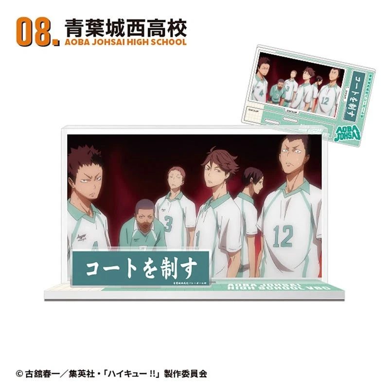 Haikyuu!! Memorial Acrylic Stand 10Pack Box Candy Toy JAPAN OFFICIAL