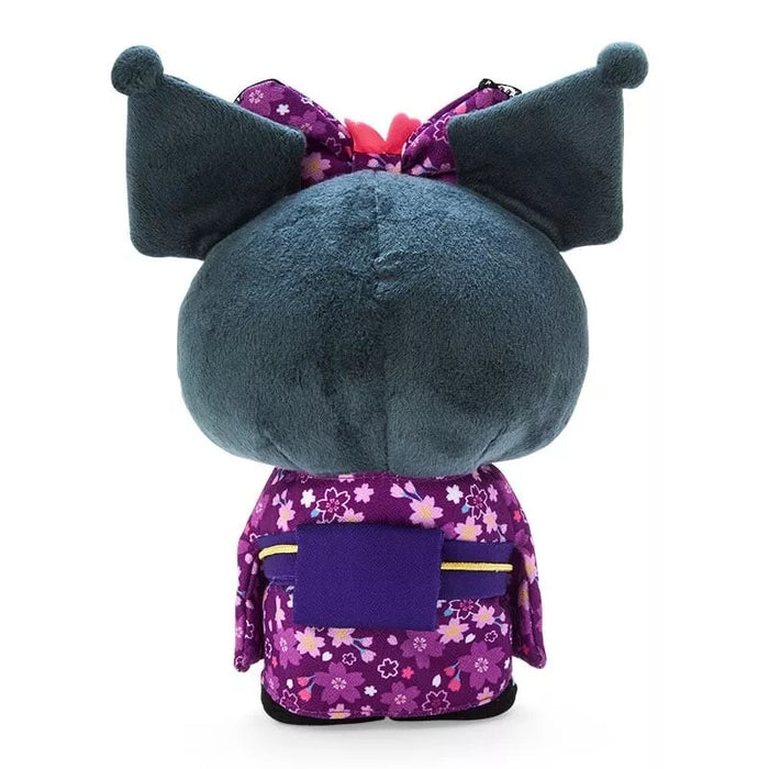 Sanrio Kuromi Sakura Kimono S Size Plush Doll JAPAN OFFICIAL