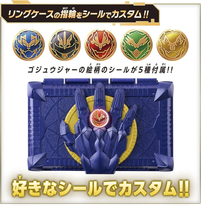 BANDAI No.1 Sentai Gozyuger DX Sentai Ring Case JAPÃO OFICIAL