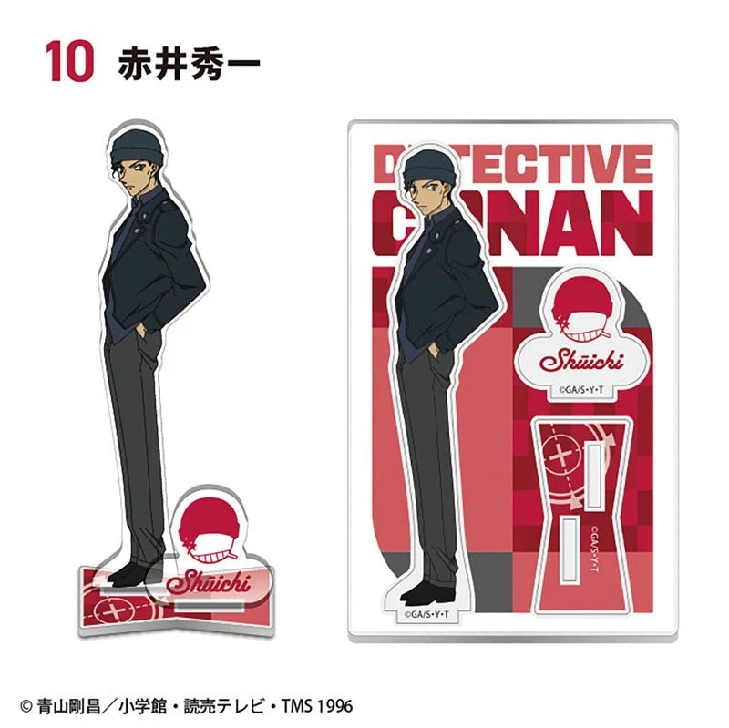 Detective Conan 2pc. Acrylic Stand 12Pack Box Candy Toy JAPAN OFFICIAL