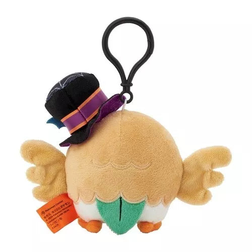 Pokemon Center original truco de Halloween o truco de peluche llavero Rowlet Japan