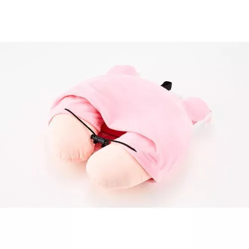 Almohada para el cuello con capucha de Pokémon Slowpoke OFICIAL DE JAPÓN