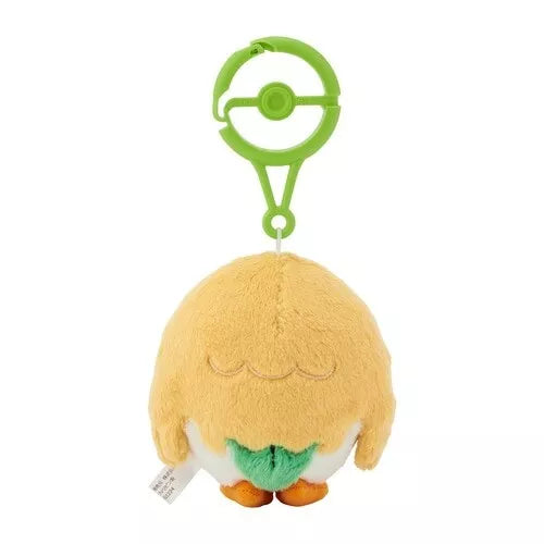 Pokemon Center Original Plush Doll with Carabiner Rowlet JAPAN OFFICIAL