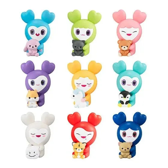 Bandai Twice Lovelys Lovely Mascot Set completo di 9 tipi Figure Capsule Toy