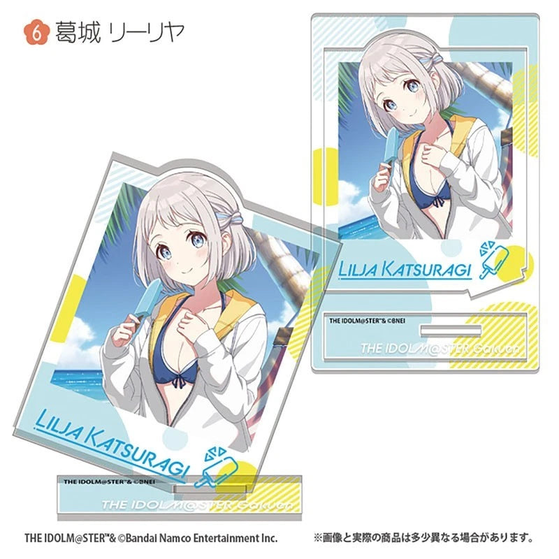 Gakuen iDOLM@STER Photo Style Acrylic Stand 2 15Pack Box Candy Toy JAPAN