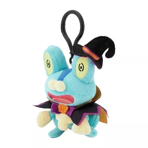 Pokemon Center Original Halloween Trick or trick Plush Keychain Froakie JAPAN
