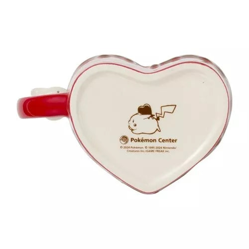 Pokemon Center Original Chocolate en forme de cœur Mug Pikachu Japon Officiel