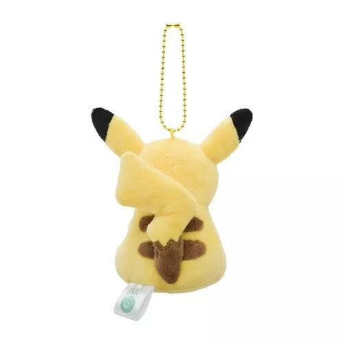 Pokemon Center Original Plush Keychain Pikachu Nagoya Ankake Spaghetti Ver.