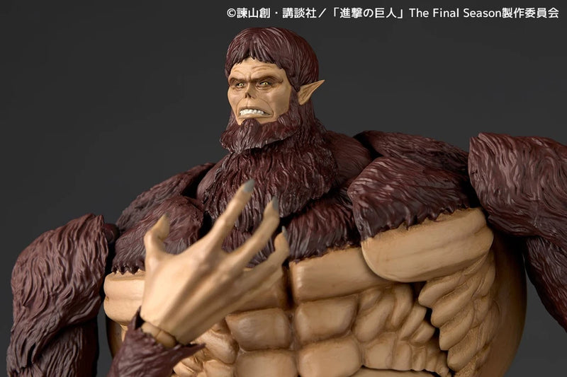 Kaiyodo Revoltech Amazing Yamaguchi Attack on Titan Beast Titan Action Figure