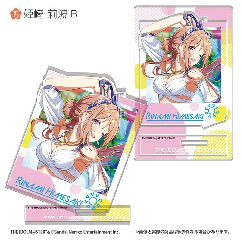 Gakuen iDOLM@STER Photo Style Acrylic Stand 2 15Pack Box Candy Toy JAPAN
