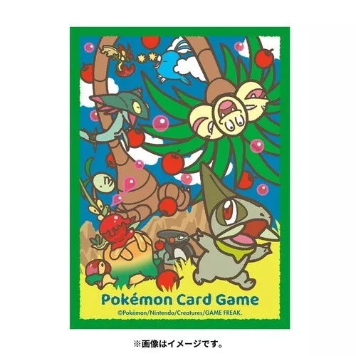 Pokemon Center Original Card Sleeves Exeggutor Alolan Form & Friends JAPAN