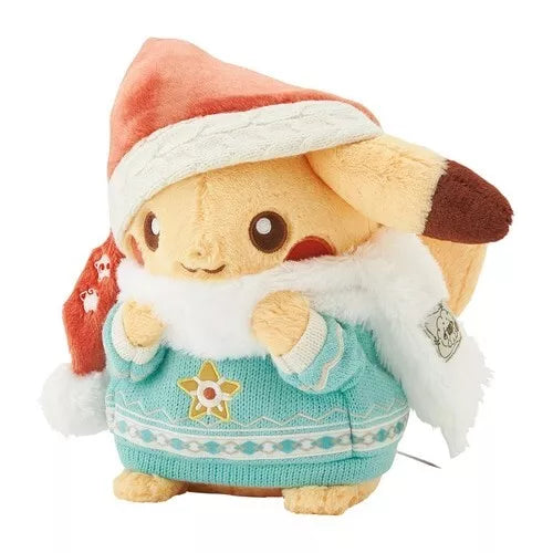 Pokemon Center Original Commovente Natale Pikachu peluche bambola