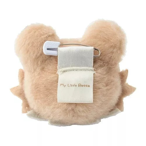 Pokemon Center Original My Little Bestie Rockruff Insignia de felpa OFICIAL DE JAPÓN