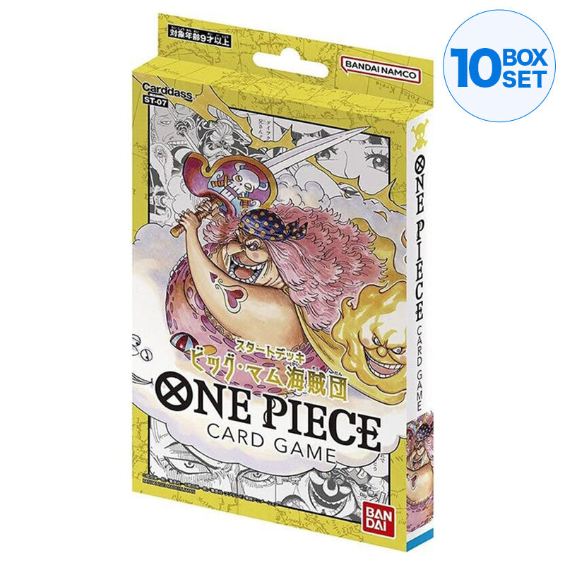BANDAI One Piece Card Game Starter Deck Big Mom Pirates ST-07