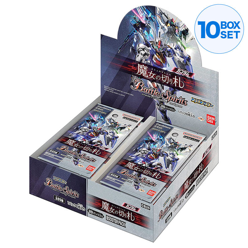 Battle Spirits Collaboration Booster Gundam Witch Trump Booster Pack CB25 Caixa