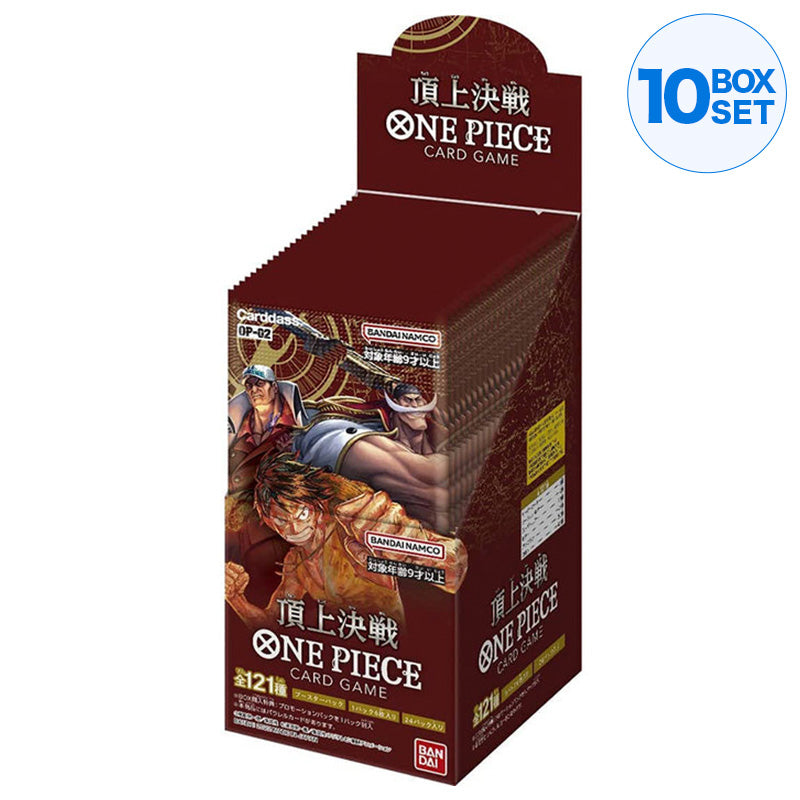 BANDAI ONE PIECE Card Game Paramount War OP-02 Booster BOX TCG JAPAN O ToysOneJapan BANDAI ONE PIECE Card Game Paramount War OP-02 Booster BOX TCG JAPAN O ToysOneJapan