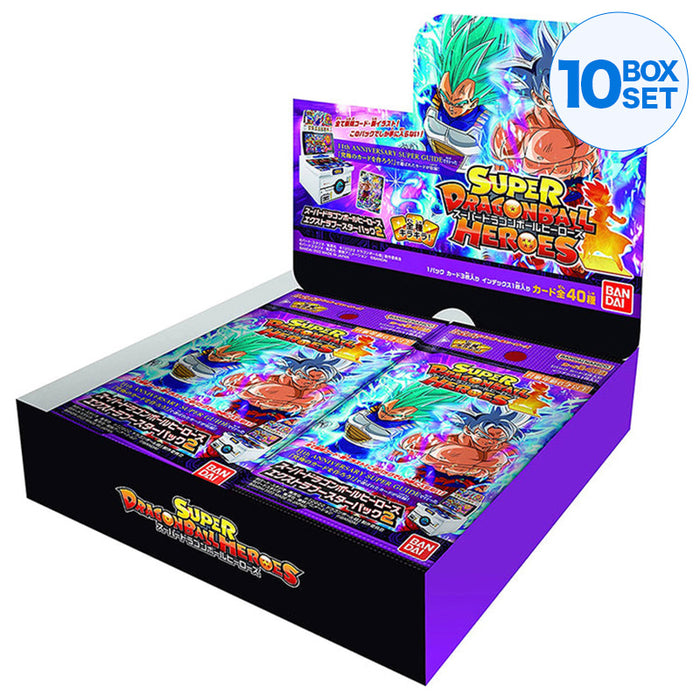 BANDAI Super Dragon Ball Heroes Extra Booster Pack BOX Vol.2 Card Game ZA-328