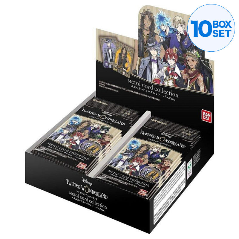 Bandai Glitter Card Collection Disney Twisted Wonderland Box TCG Japan offiziell