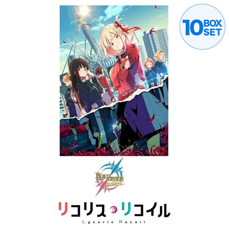 Build Divide BRIGHT Booster Pack Lycoris Recoil 16Pack BOX JAPAN ZA-449